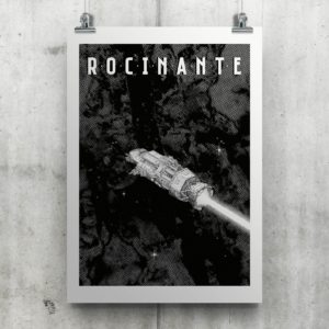 Jungle Cyborg - Affiche The Expanse - Rocinante